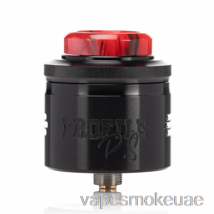 Vape Uae Wotofo Profile PS شبكة مزدوجة 28.5 ملم RDA، أسود
